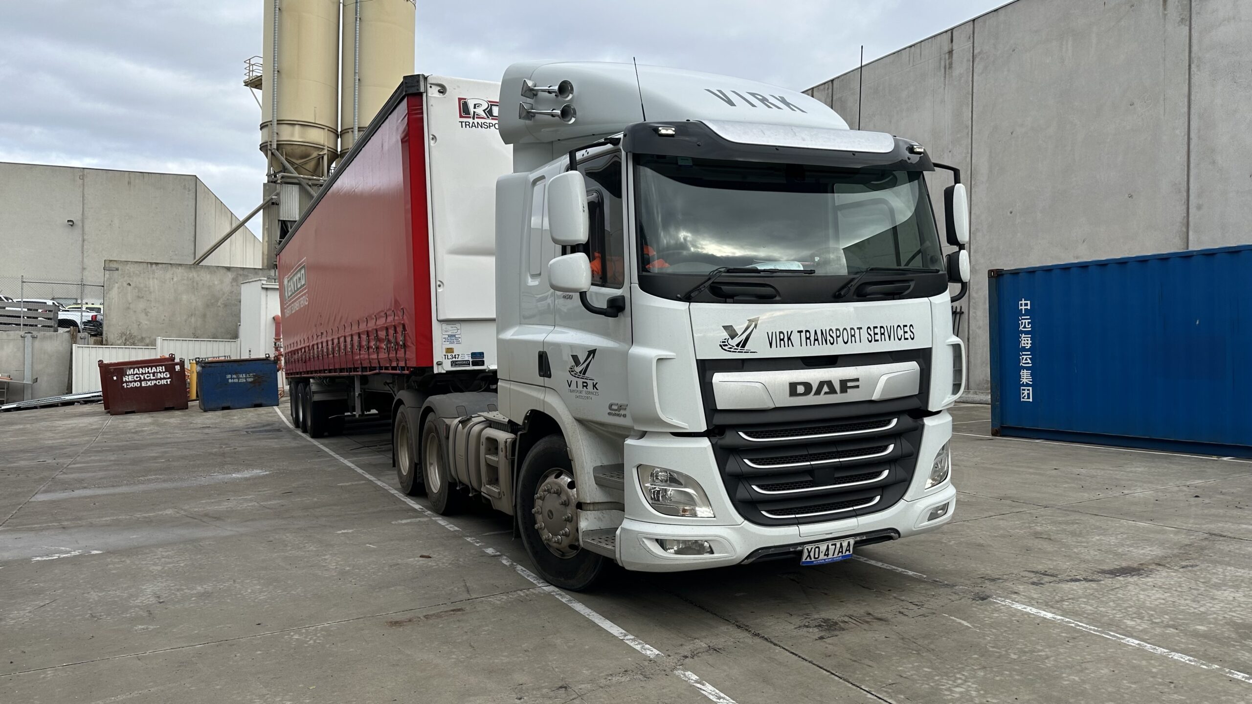 container transportation services melbourne
