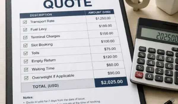 receive a clear quote